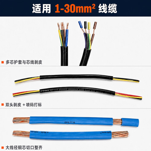 TR-8030YJ带喷码30平方电脑剥线机