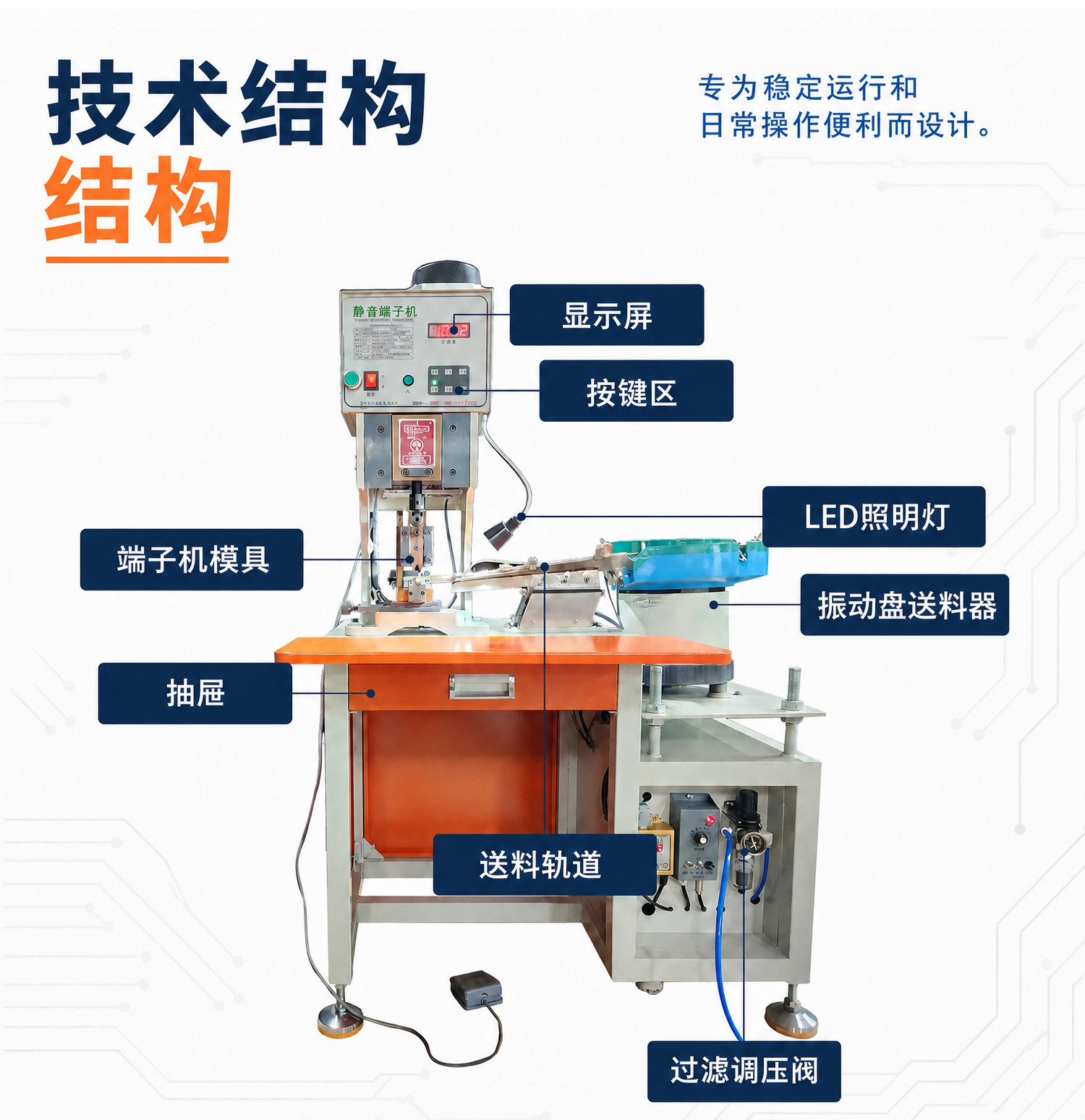 TR-1604 振动盘端子机