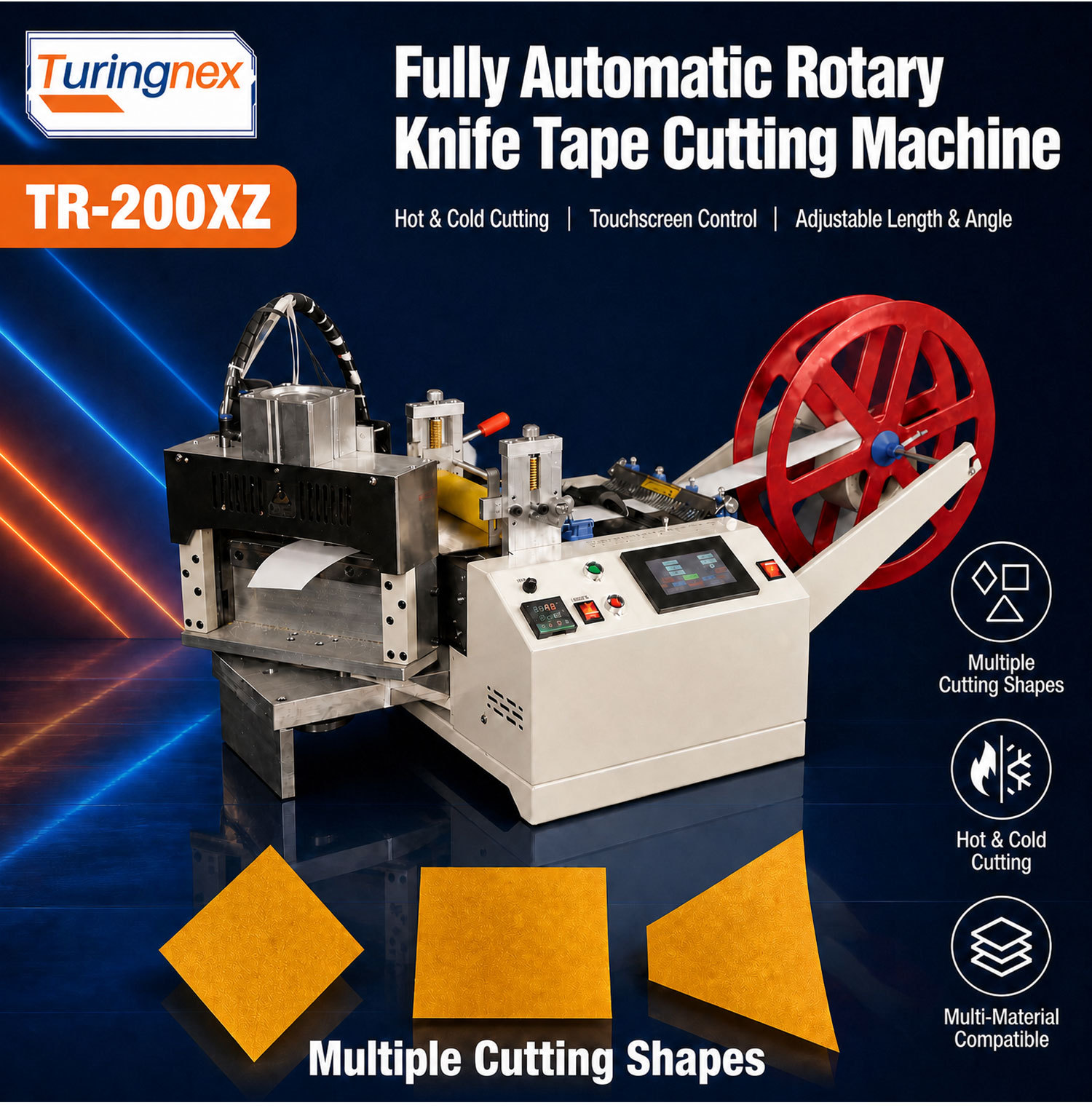 TR-388DZ Fully automatic double-head crimping enadouble-head inserting shellsingle-head threading hydrant machine
