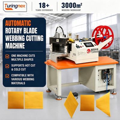 TR-200XZ Fully Automatic 200mm Rotary Knife Cold and Hot Tape Cutting Machine