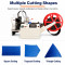 TR-200XZ Fully Automatic 200mm Rotary Knife Cold and Hot Tape Cutting Machine