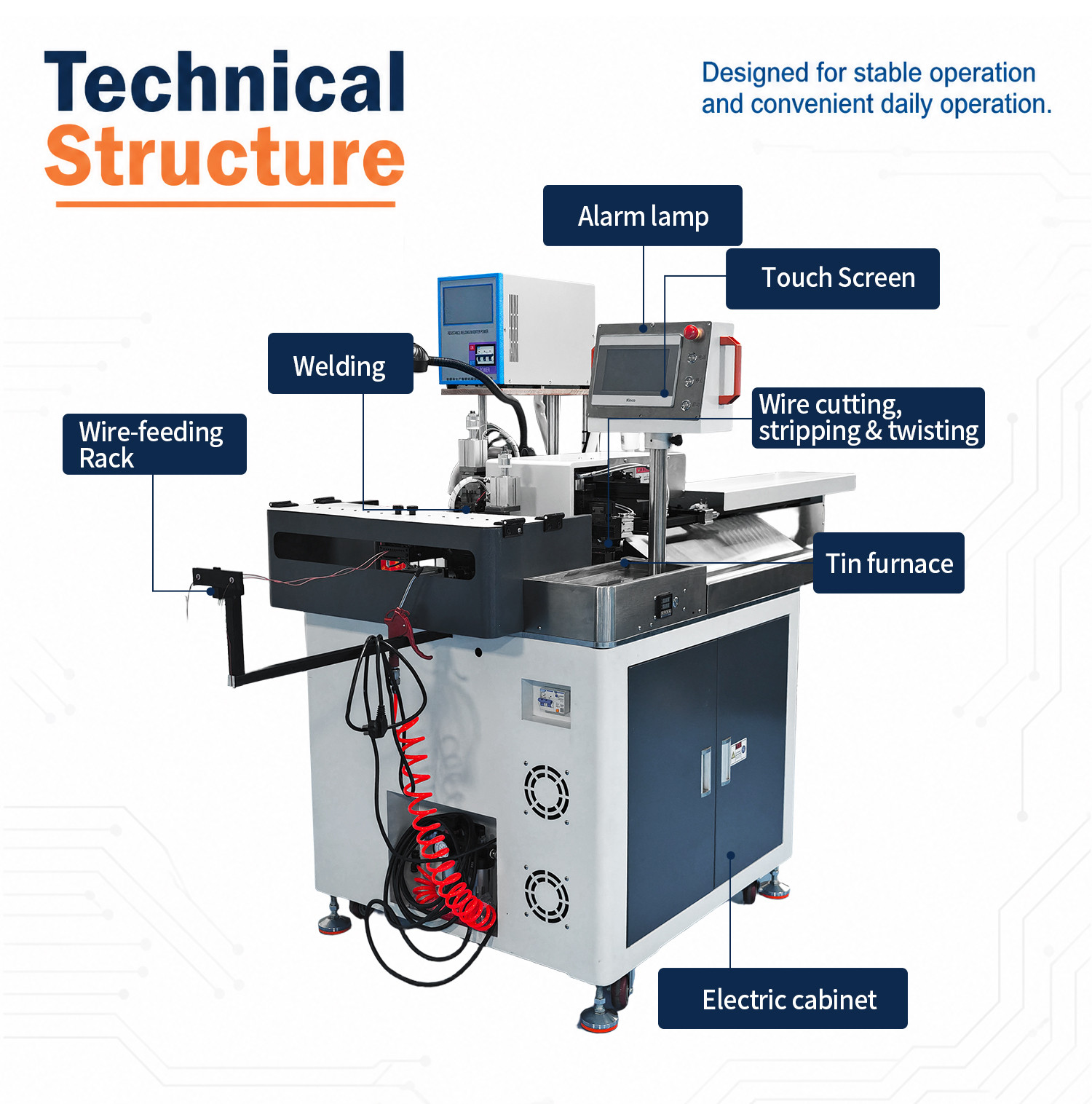TR-388DZ Fully automatic double-head crimping enadouble-head inserting shellsingle-head threading hydrant machine
