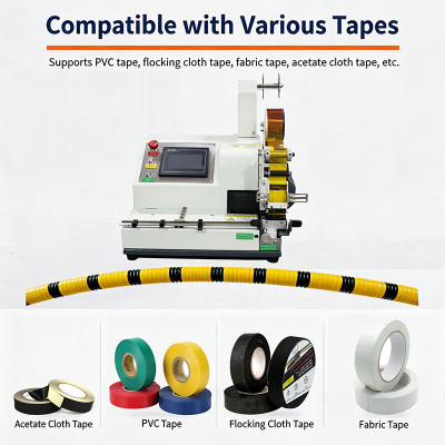 TR-001 Fully Electric Push-Type Tape Winding Machine
