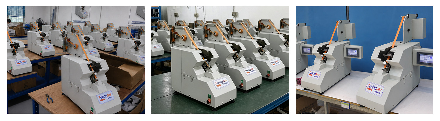 TR-J5 semi-automatic 85mm wide point tape wrapping machine