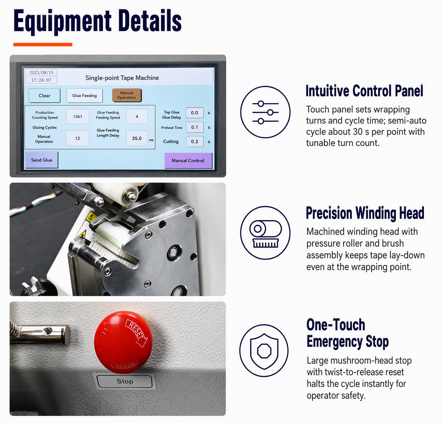 Automatic Tape Winding Machine