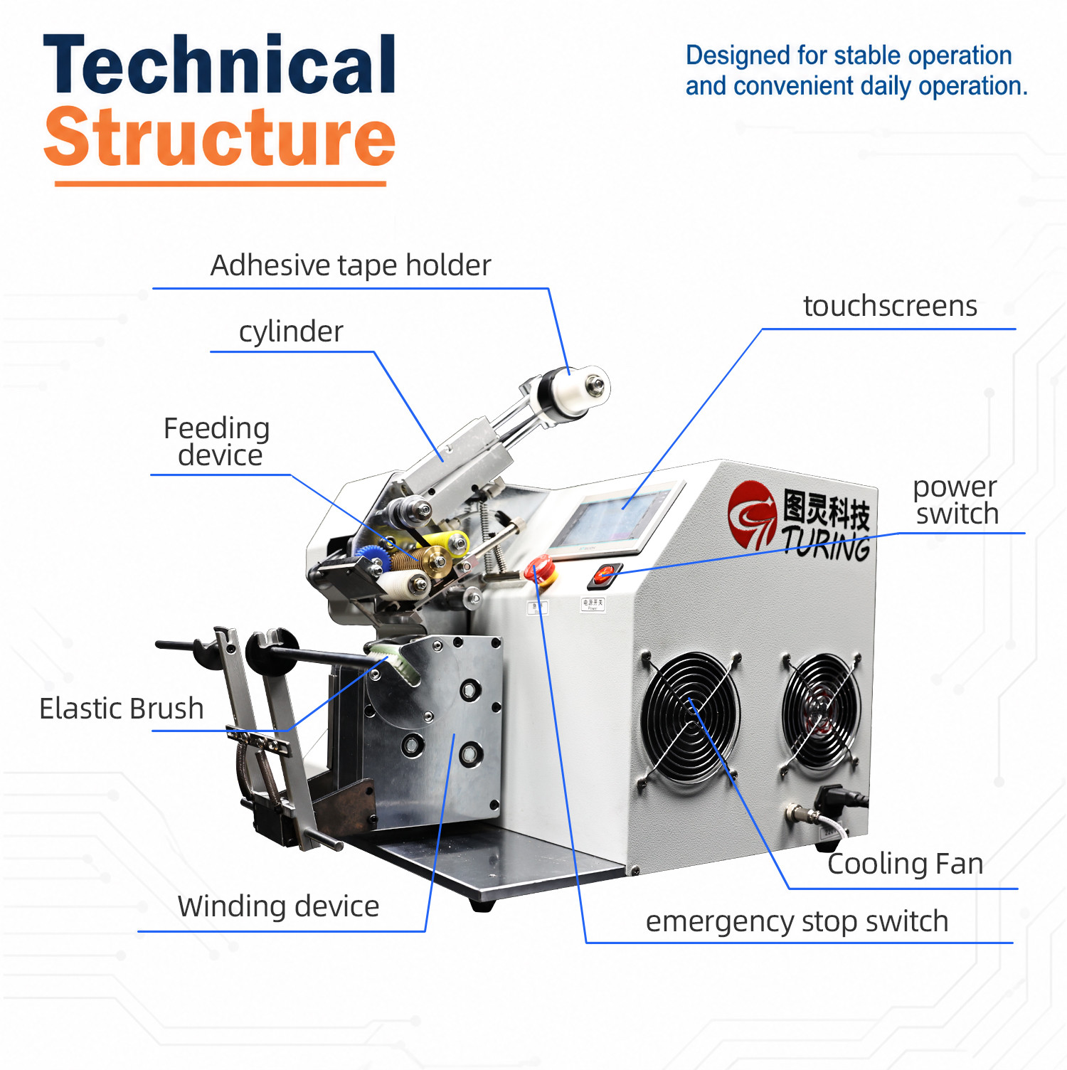 Automatic Tape Winding Machine