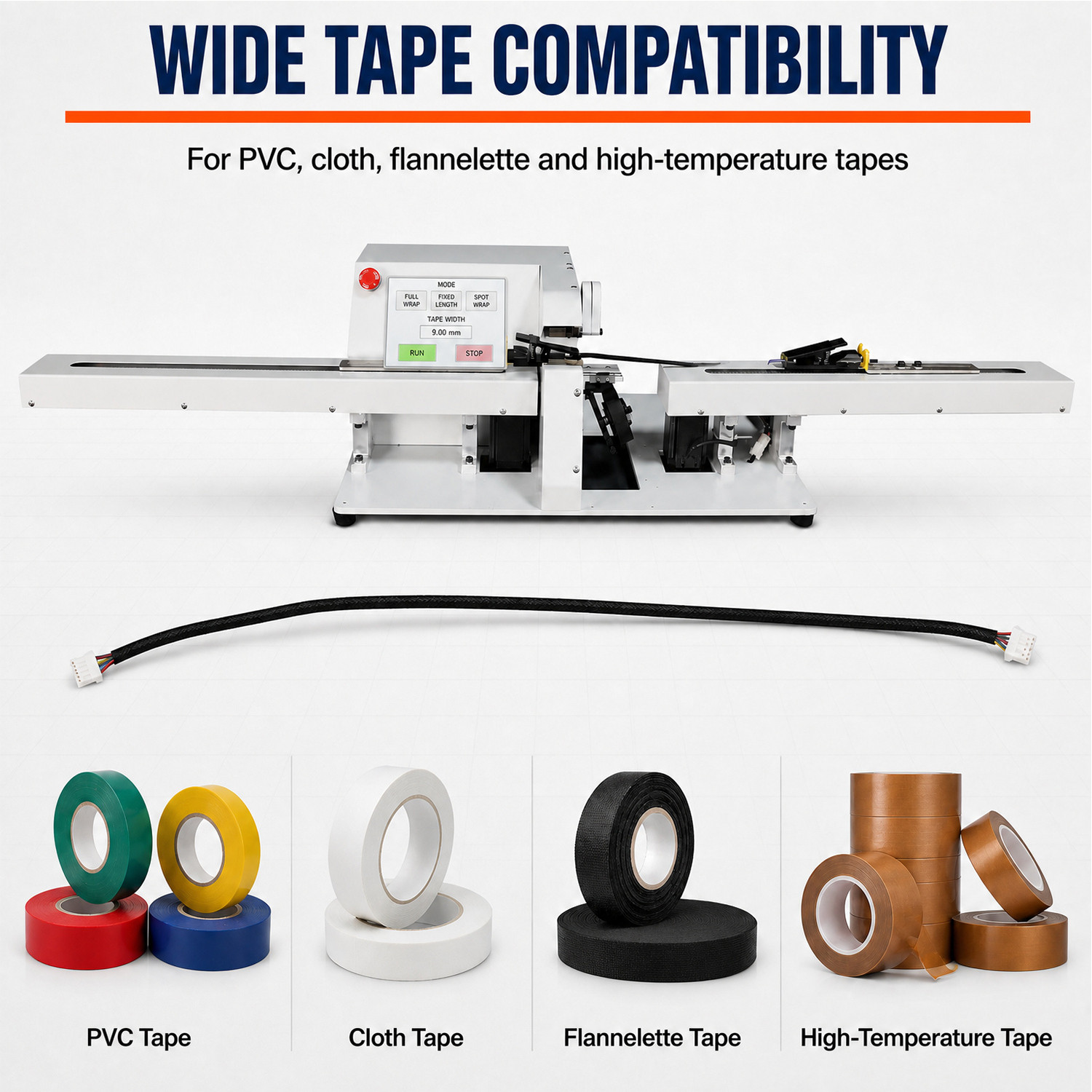 TR-303K Semi-automatic Single Pull Tape Wrapping Machine