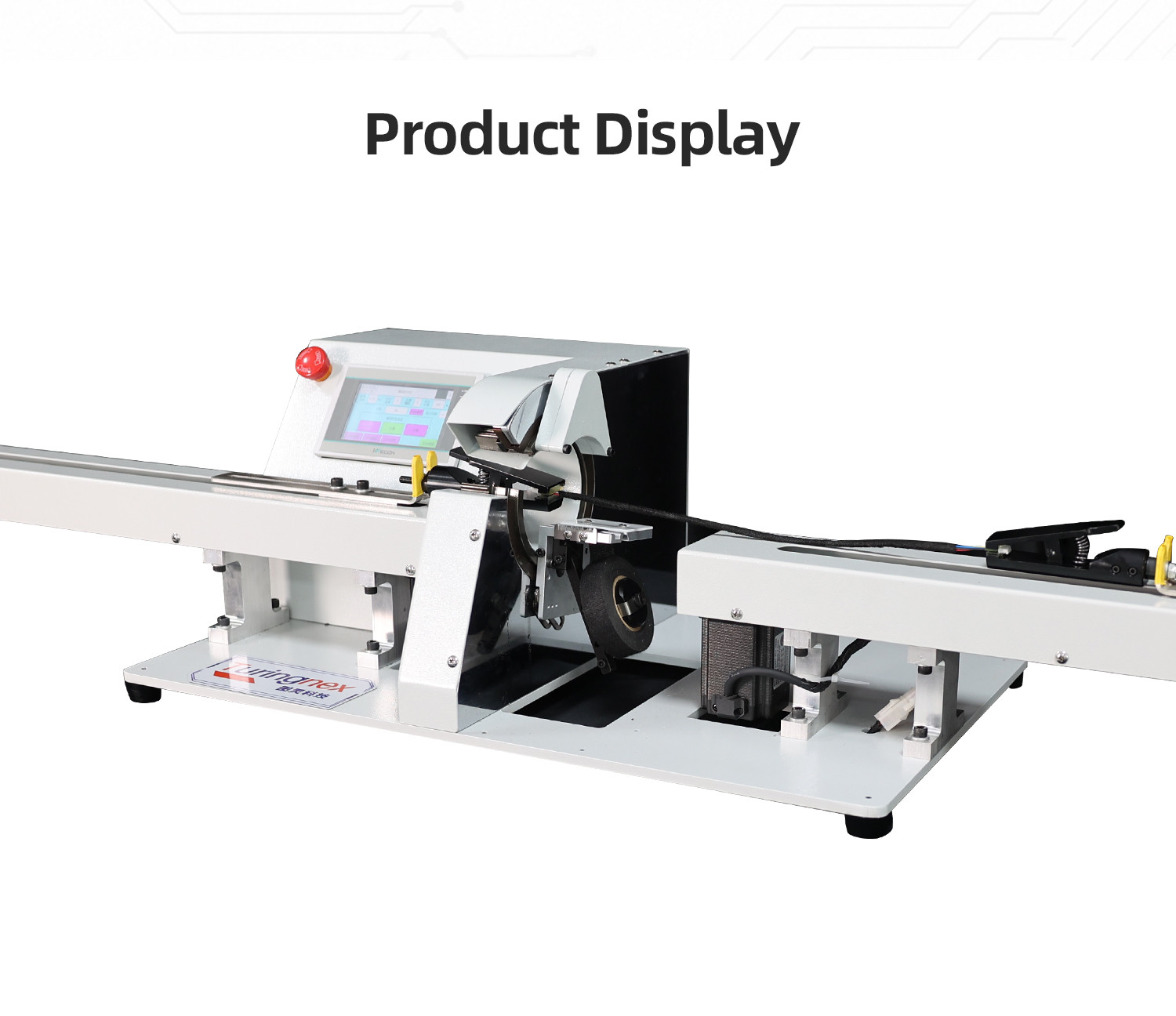 TR-303K Semi-automatic Single Pull Tape Wrapping Machine