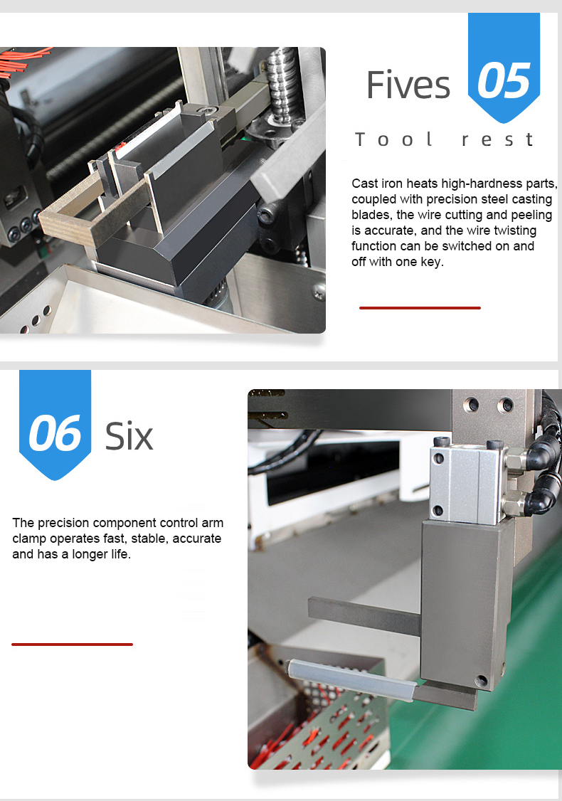 Insert Shell Terminal Crimping Machine with CCD visual inspection