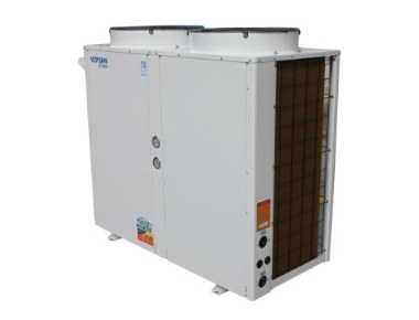 Diagram explaining the Enhanced Vapor Injection (EVI) process in a heat pump