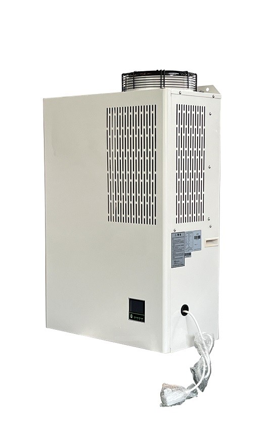 Wall mounted heat pump water heater installation