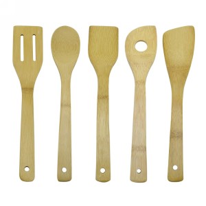 Reusable and Natural Bamboo Spatula