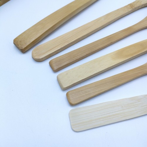 Cuchara de bambú natural y reutilizable