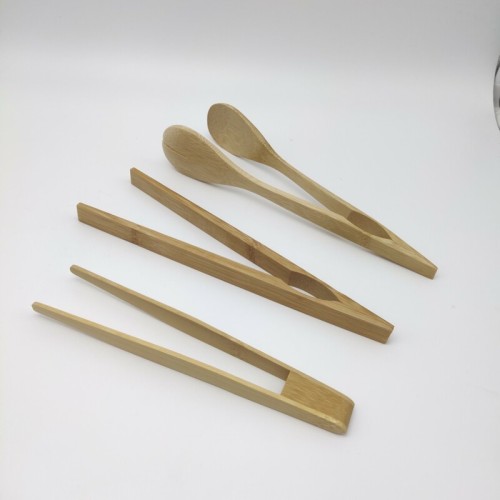 Pinza de bambú natural y reutilizable