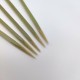 Grüne Bambus-Paddel-Picks und Bambus-Spieße