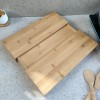 多功能紧凑型竹制餐具盒定制