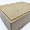 时尚卫生的竹制储物盒|竹盒扑克盒，糖果收纳盒，轻巧紧凑，坚固耐用，简单精致，用于包装食品，扑克牌