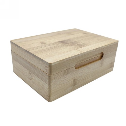 Stylish and Hygienic Bamboo Storage Box | Bamboo Box Poker Box, Candy Storage Box,Lightweight And Compact, Sturdy Structure, Simple And Delicate, For Pack Food, Playing Cards