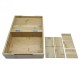 Caja de almacenamiento de bambú elegante e higiénica