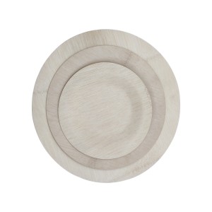 Natural And Disposable Bamboo Veneer Plate Eco-Friendly Plates - Elegant, Compostable and Biodegradable