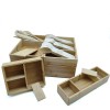 Multifunctional Bamboo Box (Set)|Foldable and Collapsible Storage Box|Eco-Friendly|Engravable,Customizable|Wholesale|Diect-Sale