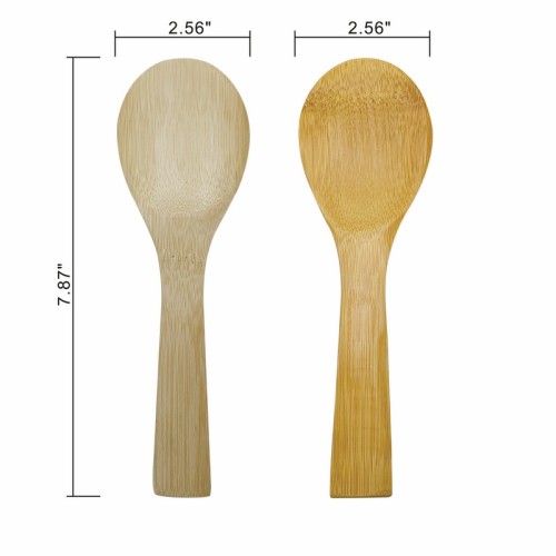 Natural Bamboo Spatula|Rice Spoon|Natural Product, Non-stick|Wholesale,Direct-Sale|Customizable Text, Logo