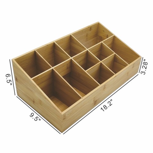 Multifunctional Bamboo Box |Creative Storage Box|Eco-Friendly|Engravable,Customizable|Wholesale|  Diect-Sale