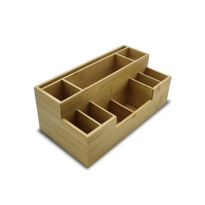 Multifunctional Bamboo Box |Creative Storage Box|Eco-Friendly|Engravable,Customizable|Wholesale|  Diect-Sale