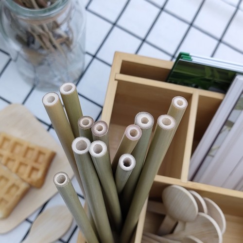 Bamboo Straw|100% Bamboo Product|Eco-friendly|Environment-friendly| Degradable Product|Disposable Straw