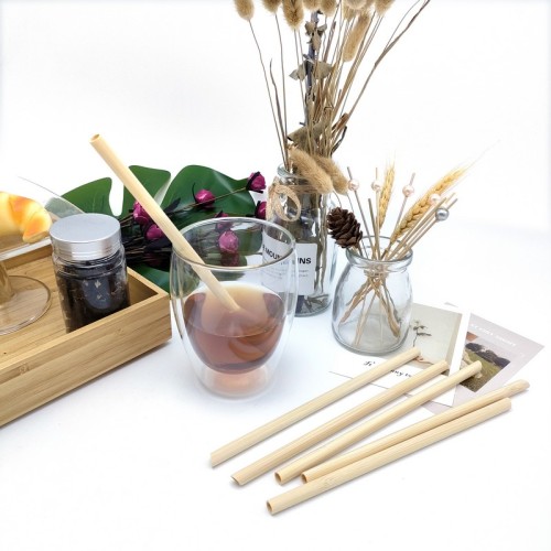 Bamboo Straw|100% Bamboo Product|Eco-friendly|Environment-friendly| Degradable Product|Disposable Straw