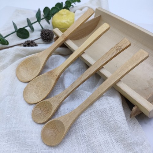 Small Bamboo Spoon | Japanese Handmade Bamboo Spoon | Jam Spoon | Honey Spoon | Customizable Logo | Factory Wholesale