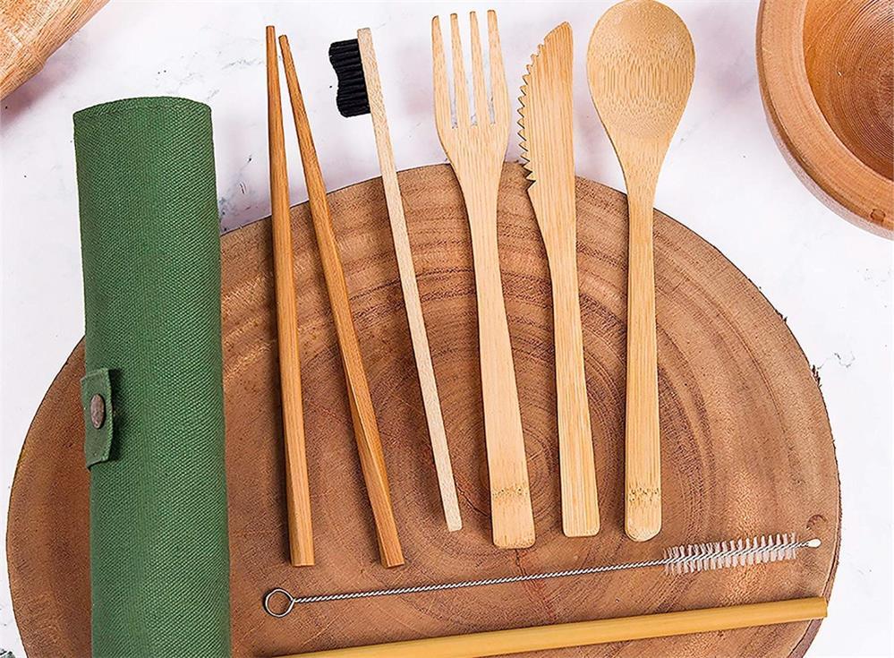 the specific method of recycling bamboo tableware