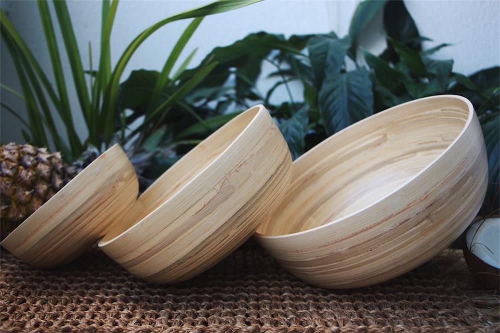 the specific manufacturing process of bamboo bowls