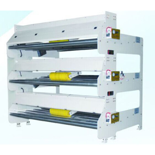 Bridge tension correction machine for corrugated box making line