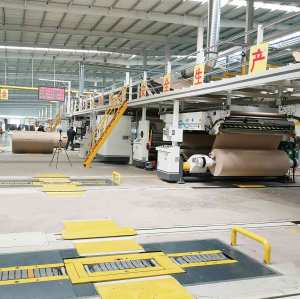 Automatic Paper Sheet Delivery & Side Corrugated Paper Conveyor Stacker