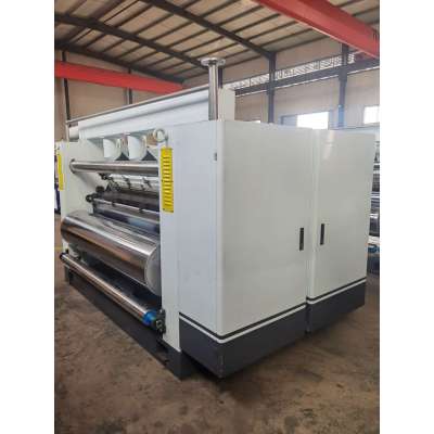 Italic Fingerless Type corrugated single facer China Fingerless Corrugation Machine  Carton box making machine