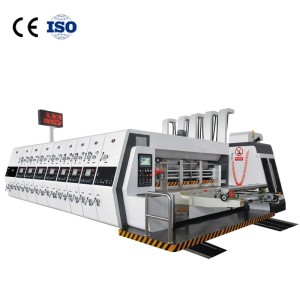 Hua Yu automatic printing flexo printing machine slotting die cutting machine 1224 corrugated carton making machine