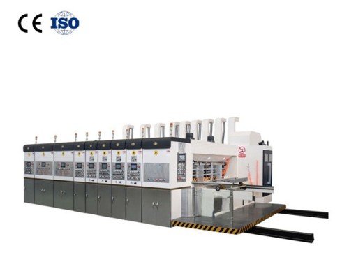 Hengchuangli automatic printing machine series model 1228 for carton printing die - cutting Fully Automatic Carton and Pizza Box Printing Mach