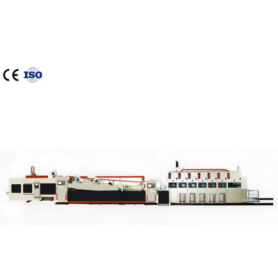 Constant earningsCorrugated paper carton flexible glue machine1224Used for carton printing die cutting molding  Carton flexo printing machine