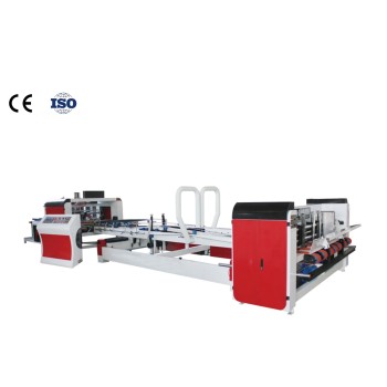 Huayu automatic adhesive machine paste box machine folding adhesive machine   High speed corrugated carton gluing machine