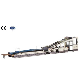 HL back gauge automatic paper mounting machine Special cartons  H L Back gauge automatic paper laminating machine