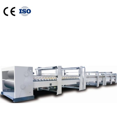 Application of heating compound machine in corrugated board production line