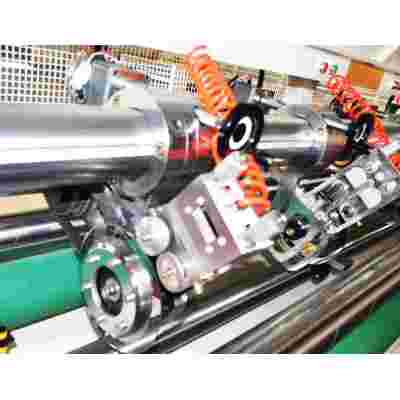 Paper board industrial servo single screw computer thin knife slitting and indentation machine (line 0)   Carton machinery and equipment