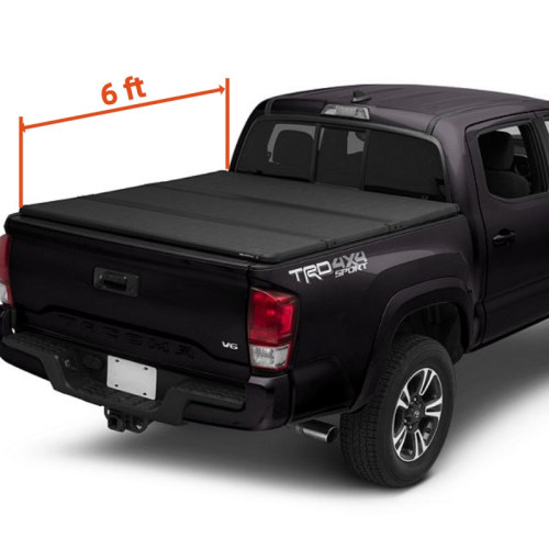 Tri-Fold Hard Tonneau Cover for 2005-2015 TOYOTA Tacoma 6Ft Bed