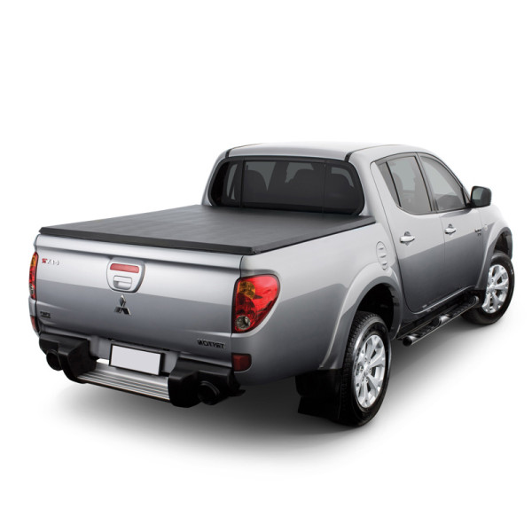 Mitsubishi Soft tir-fold Tonneau Cover 2015+ Pickup Bed Covers For MISUBISHI TRITON