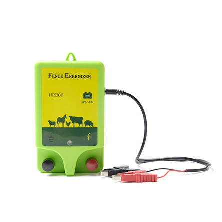 hps fence battery powered electric fence energizer