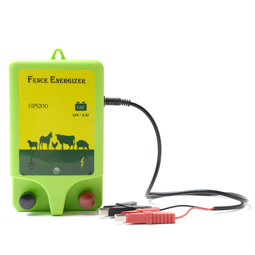 Cerco eléctrico de seguridad para aves de corral, energizador de 1 julio para ganado, 1,0 julio, energizador de 110 voltios, reserva de energía adicional
