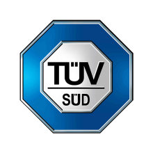 Certification issued by TUV organization