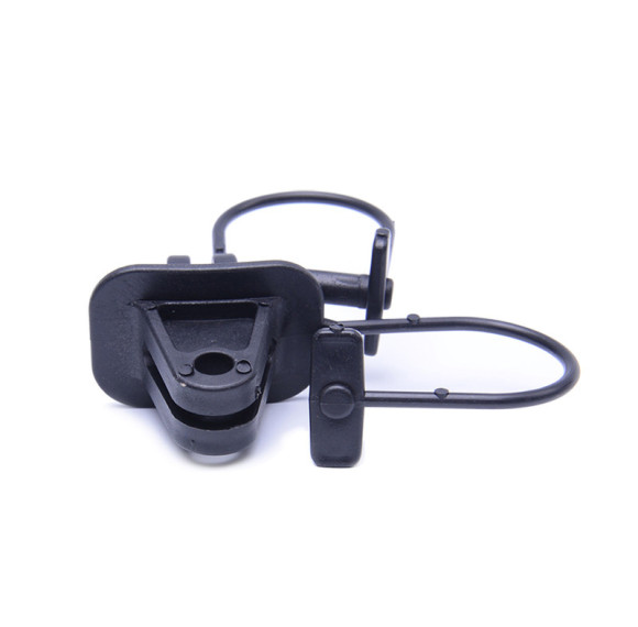 T-Post Plastic Pinlock Insulator For Max.5mm Polywire, Black