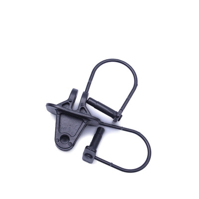 T-Post Plastic Pinlock Insulator For Max.5mm Polywire, Black